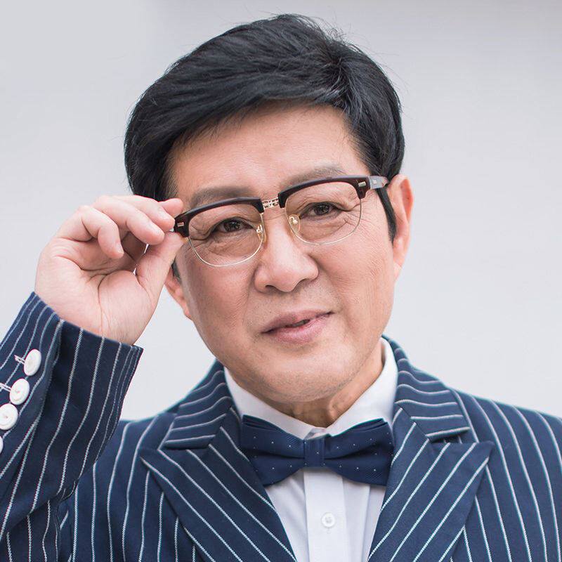 中老年假发男士短发真发偏分发型气质帅气大背头逼真自然