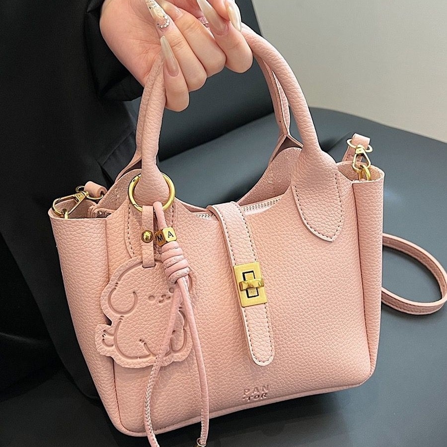 韩国小众手提菜篮包春夏斜挎包