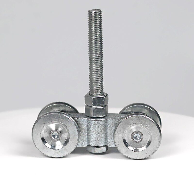 450重型吊轨吊轮工业门滑道滑轮平移门轨道推拉厂房轴承滑轮槽钢