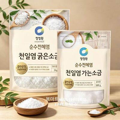 韩国清净园天日盐大粒盐提味增鲜