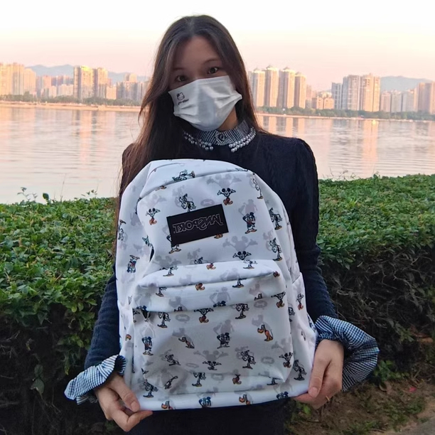 Jansport杰斯伯双肩包男大容量初高中学生书包女校园休闲电脑背包