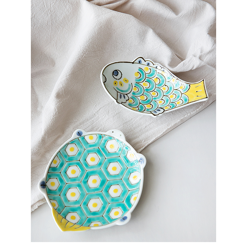 日本进口陶瓷有田烧油碟碟子