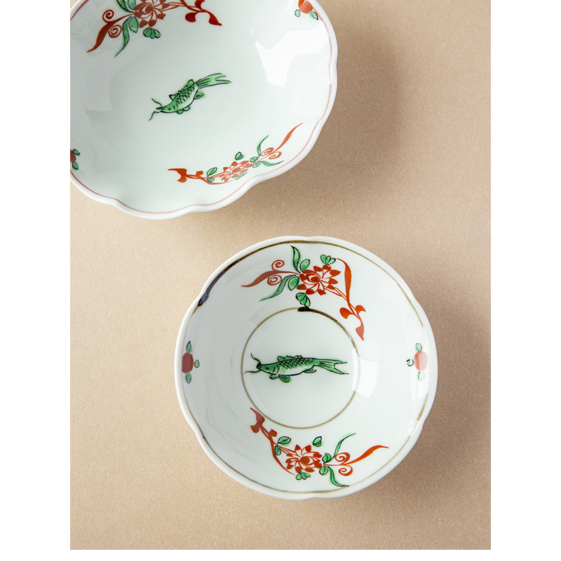 有田烧瓷日式大众小清新汤碗