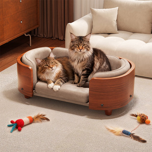猫窝四季通用可拆洗宠物泰迪狗狗睡垫子床耐撕冬季狗窝冬暖