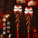 2026马年新款 饰品春节过年新春布置鞭炮串挂饰 醒狮福包挂件新年装