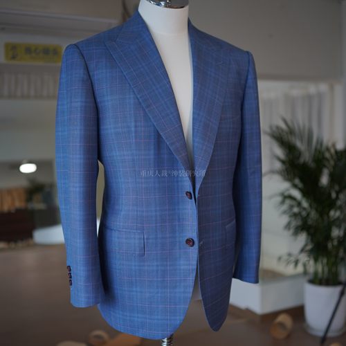 【全定制】独立裁缝两次试身全手工Bespoke全麻衬4件套全羊毛西服