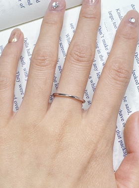 S925纯银《素莫比乌斯》小众设计高级感轻奢气质百搭开口戒指