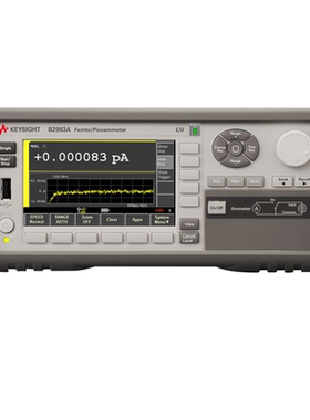 KEYSIGHT是德B2983A B2981B 2985A 2987皮安表静电计毫微微安高阻