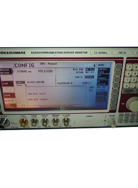 R&S罗德与施瓦茨CMS50 54 57 52 -B22 B55无线电通信综合测试仪B2
