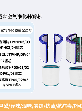 适配Dyson戴森风扇空气净化器滤芯TP/HP/DP04/05/06/07/ 滤网AM11