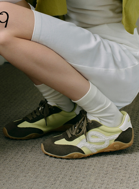 明星同款Talitaqoom花园德训鞋2026春季新款立体刺绣花瓣tq女鞋