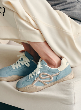 Talitaqoom脏脏系列2026年春季新款复古德训鞋厚底休闲tq女脏脏鞋