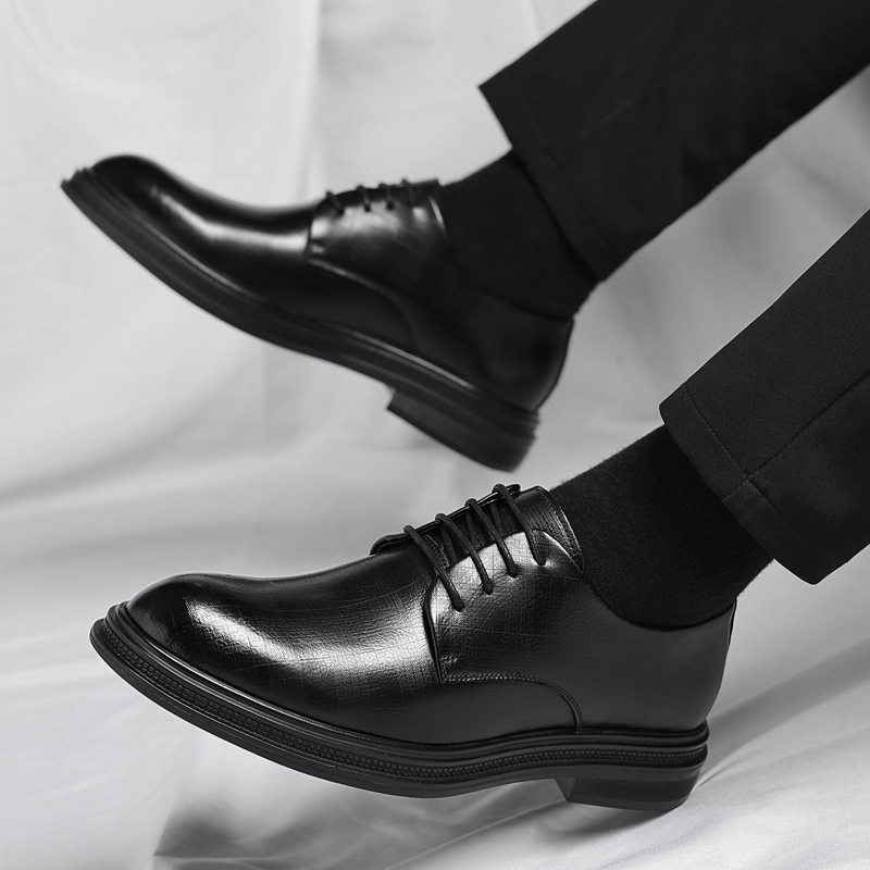 皮鞋男士秋冬新款英伦风正装商务尖头结婚新郎西装鞋,流行男鞋,正装皮鞋,淘宝优惠券,粉丝福利购,淘宝优惠卷