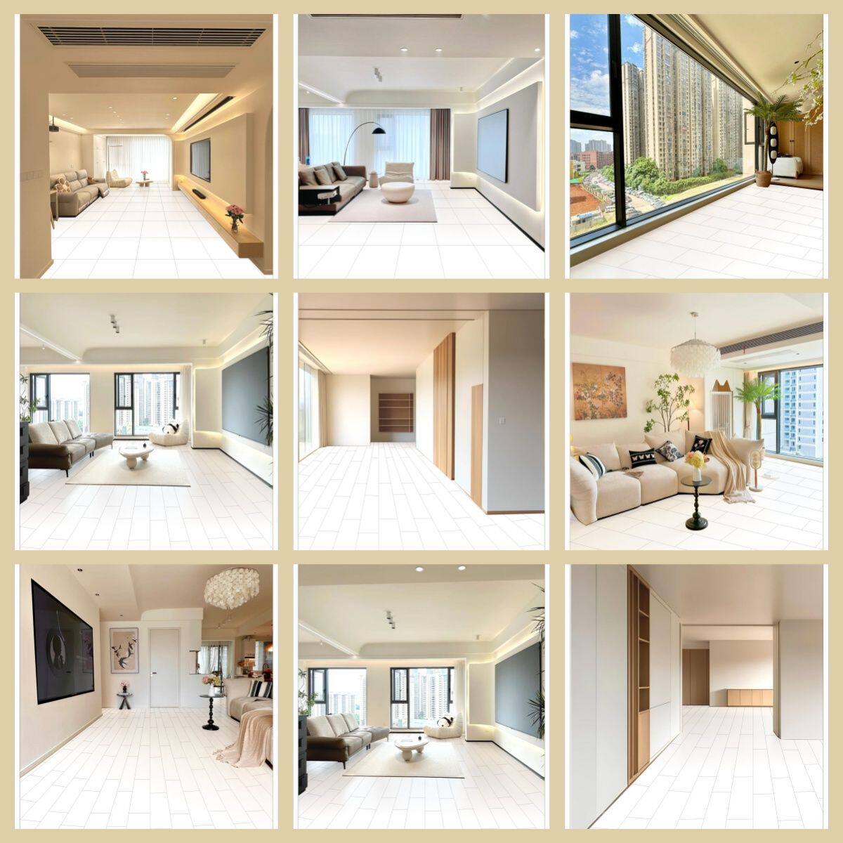 全屋定制百变魔卡家具选色签单神器全套22张秒变柜门效果图