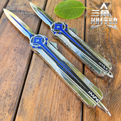 官方正版 三角洲行动周边北极星刀怜悯影锋弹簧可伸缩刀模型未开刃