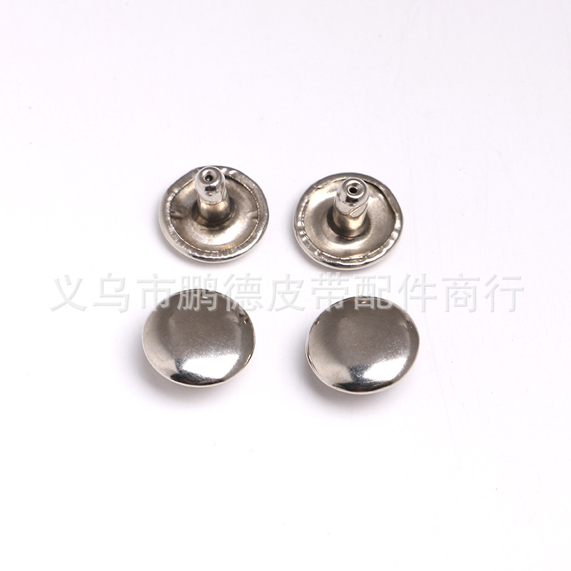 厂家现货供应10CM金属铆钉双面帽钉蘑菇钉撞钉箱包服饰辅料
