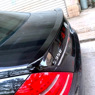 适用于奔驰S级尾翼W221顶翼S300 S350 S400 S550 S600 S65尾翼
