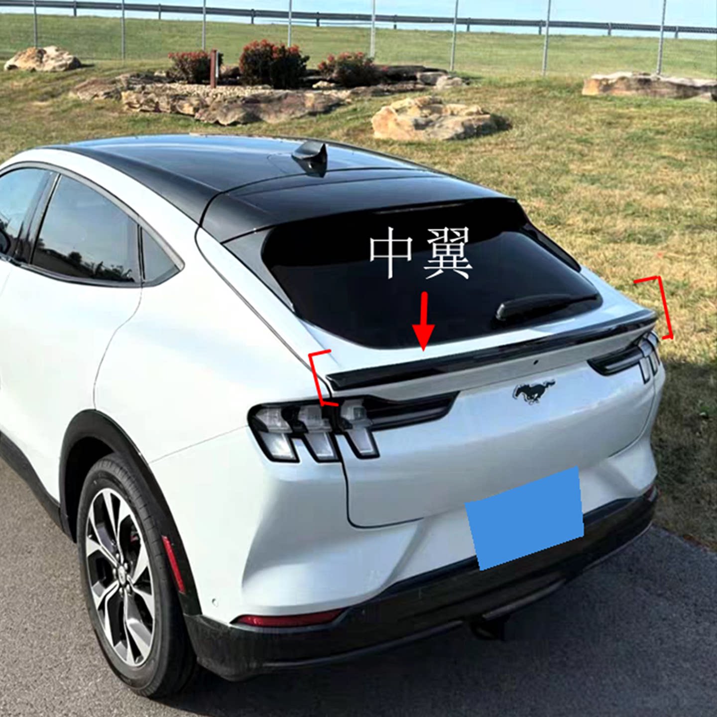 适用于福特电马GT尾翼