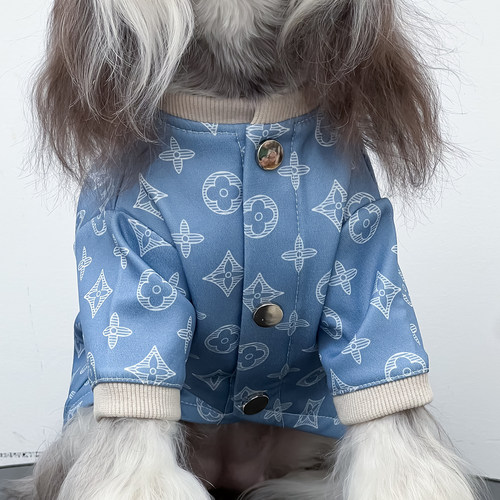 狗狗衣服宠物衬衣加绒保暖大中小型犬通用猫咪秋冬季金毛巨贵泰迪