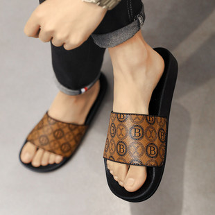 LVАFGН欧洲站拖鞋男款鞋子夏季2024网红爆款夏季外穿居家一字拖