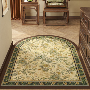 名堂东方莺歌入户进门口皮革防滑皮革地垫可裁剪脚垫玄关过道地毯