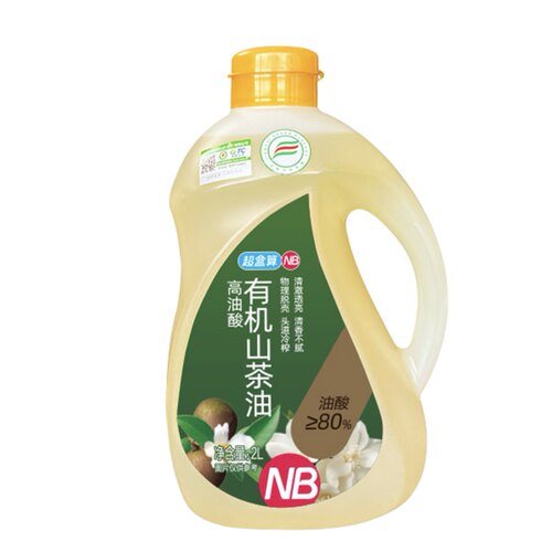 盒马NB有机山茶油2L少油烟