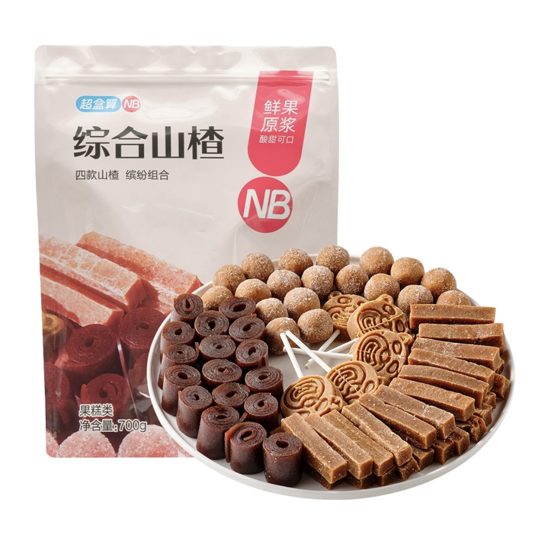 盒马综合山楂700g大包装鲜果原浆