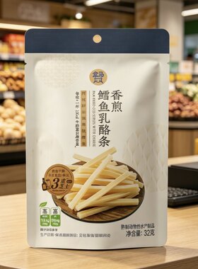 盒马香煎鳕鱼乳酪条32g