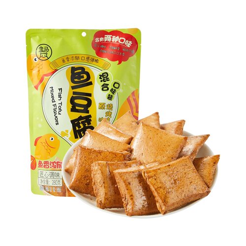 盒马鱼豆腐混合口味装280g