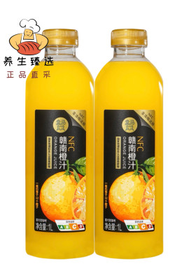 盒马NFC赣南橙汁1L100%纯果汁