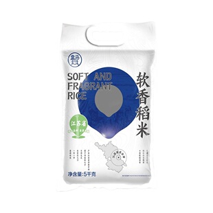 盒马软香稻米5kg当季原粮里下河鱼米之乡一年一季米粒纤长爽糯