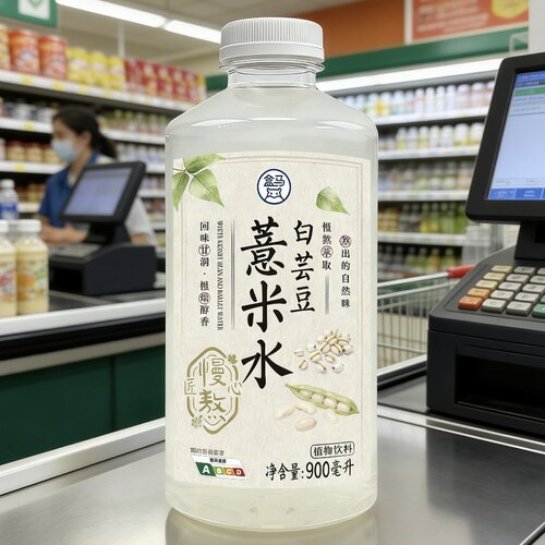 盒马白芸豆薏米水900ml