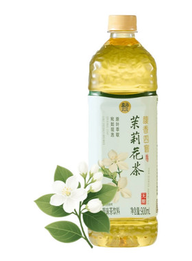 盒马馥香四窨茉莉花茶饮料无糖