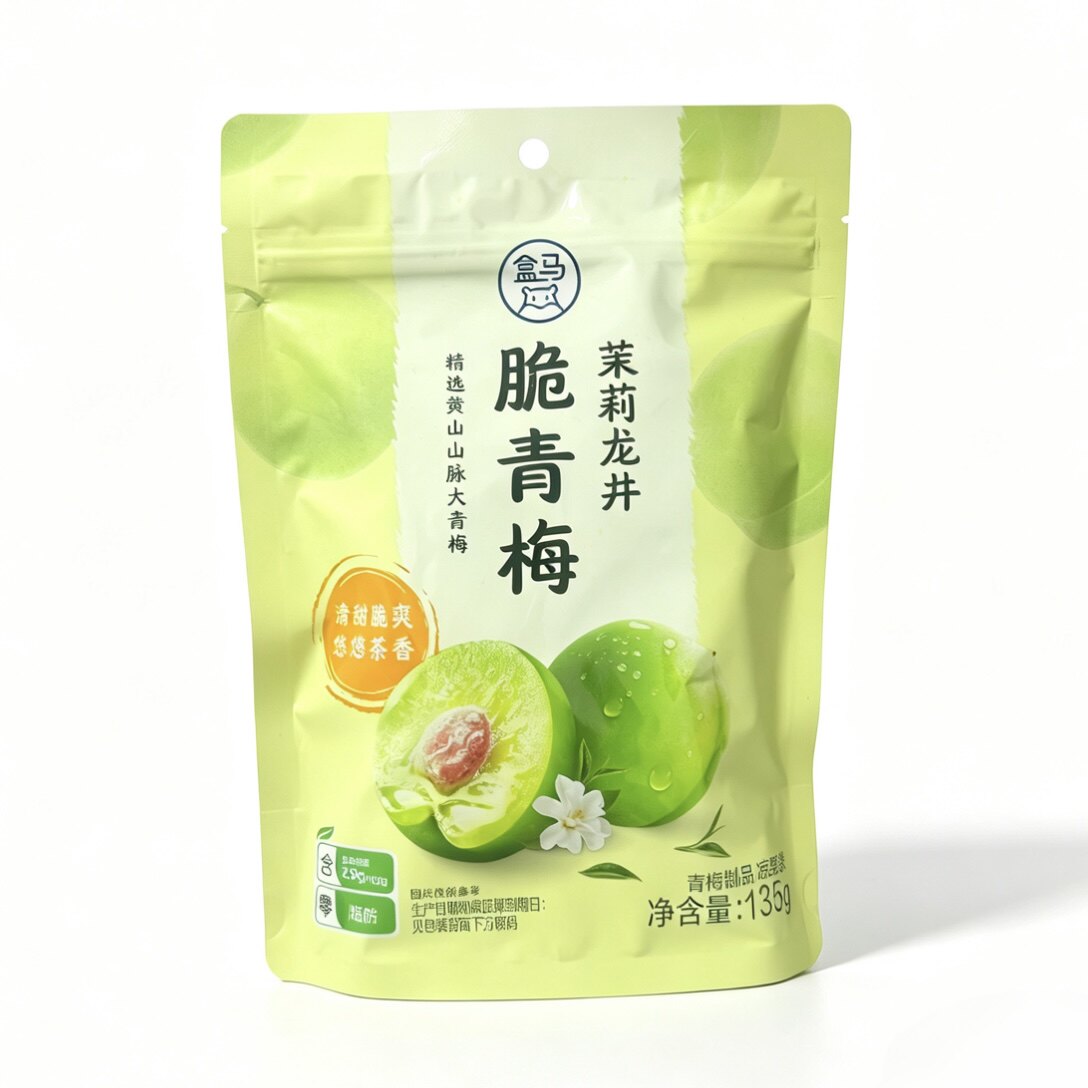盒马龙井脆青梅独立袋装开袋即食