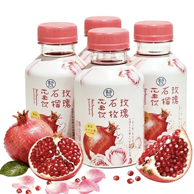 盒马玫瑰石榴花果饮花香沁饮