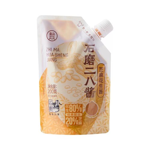 盒马石磨二八酱200g花生酱芝麻酱