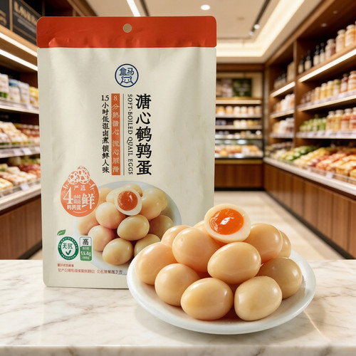 盒马溏心蛋鹌鹑蛋150g8分熟