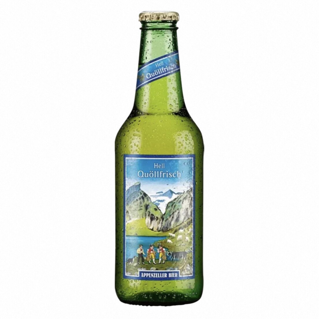 瑞士进口APPENZELLER BIER 阿策尔山泉拉格啤酒330ml瑞士国民品牌