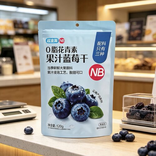 盒算NB0脂花青素果汁蓝莓干120g