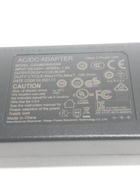 芝华士29V2A电源适配器电