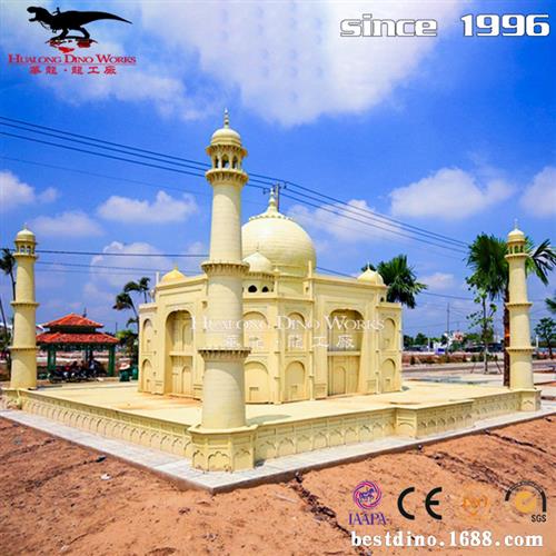 各界各地知名微缩景观玻璃钢雕塑制作圣瓦西里主教座堂雕塑摆件.