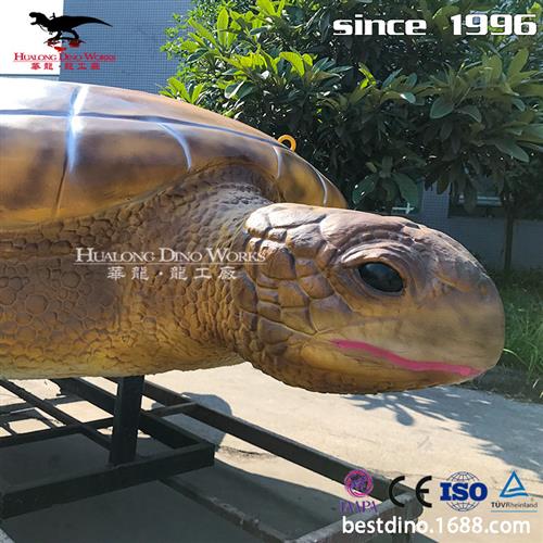 摆件模型拍照大型机械电动仿真乌龟史前动物海龟展厅装饰展览
