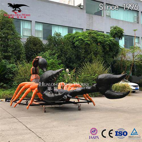 仿真昆虫蝎子机械电动动物模型大型仿真动物生产厂家定制生产