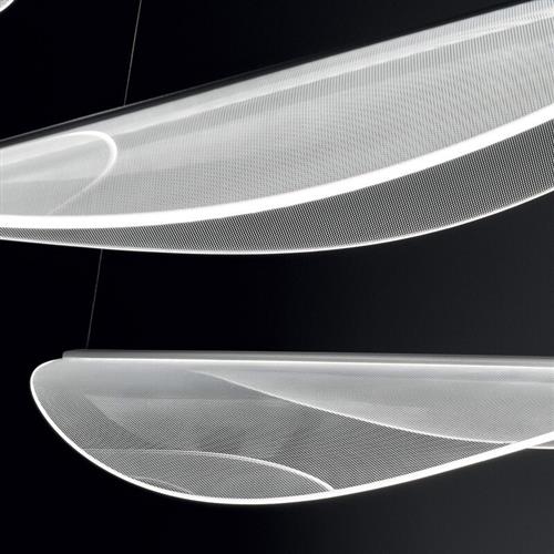 别墅楼梯长吊灯客厅餐厅复式楼个性简约售楼部沙盘展厅亚克力吊灯