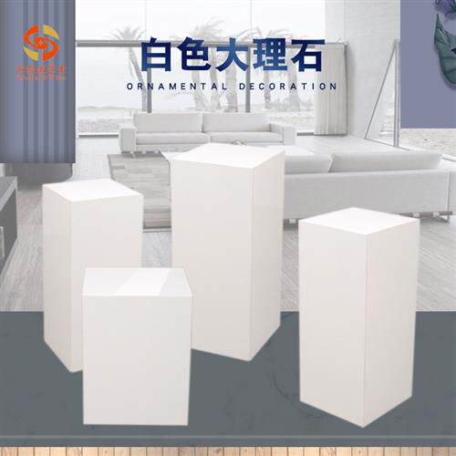 厂家酒店样板房会所落地大理石白色现货工艺品雕塑摆台装饰品