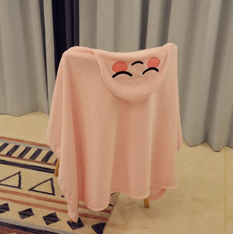 韩国办公室保暖毯【1件】kakao卡考ryan屁桃披风懒人毯子午睡在类目 床上用品, 休闲毯/毛毯/绒毯中 - 来自Buy2taobao.com提供专业的淘宝代购服务
