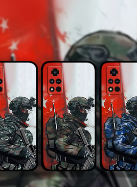 适用荣耀300Pro200p100p90p80GT70p60p50se军旅风手机壳Magic7Pro6兵哥哥部队爱国周边x60照片定制play7t6t