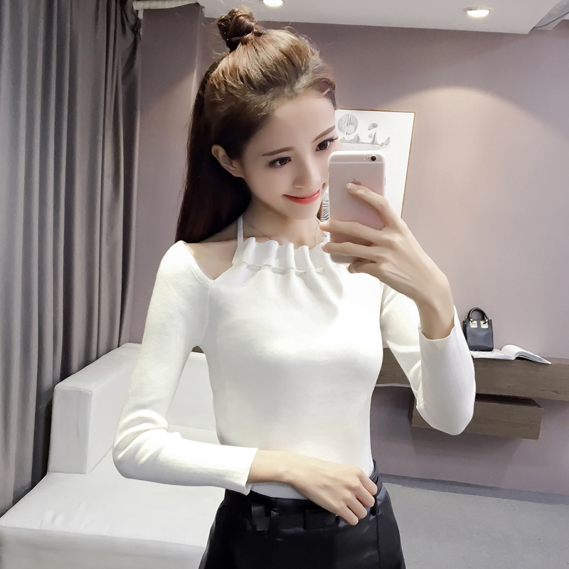 修身套头小衫2019春秋女新款韩版紧身上衣冬天T恤长袖内搭打底衫在类目 模玩/动漫/周边/cos/桌游, Cosplay服饰/道具/服务, Cosplay女装中 - 来自Buy2taobao.com提供专业的淘宝代购服务