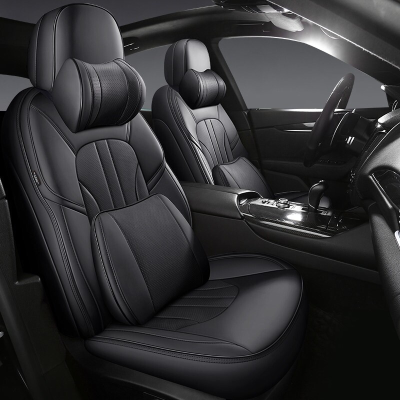 宝马525座垫全包x1x3x5系定制528li专用全包围真皮汽车坐垫座椅套
