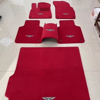 专用于宝马5系530li五系七系7系735x3x5x7x6汽车脚垫羊毛羊绒地毯